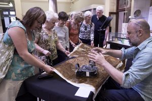 Rob Mullander, Art Zoo, Zoo Keeper, by Jane Elizabeth Bennett at the Harris Preston 2018 Images from the Art Zoo